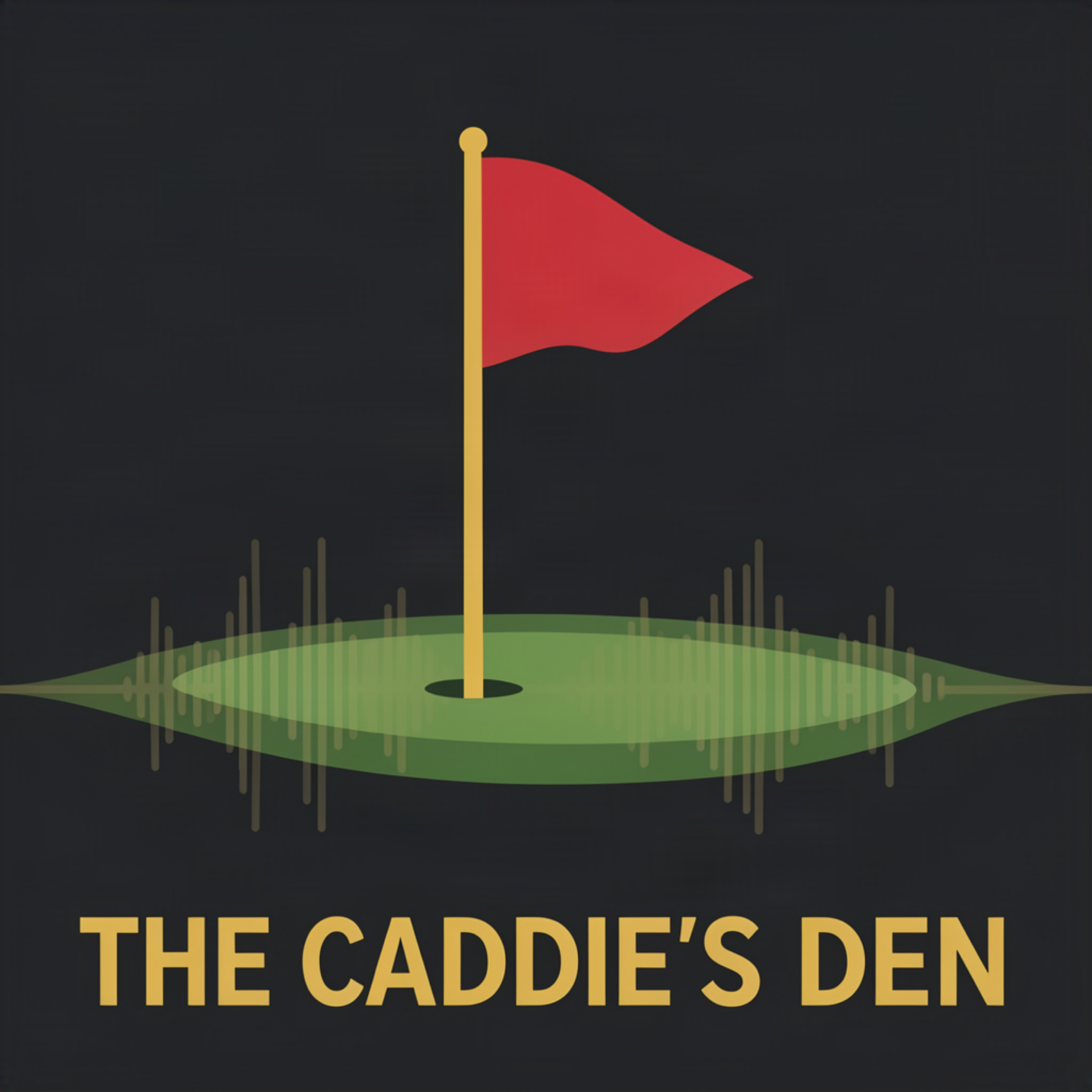 The Caddie's Den podcast logo